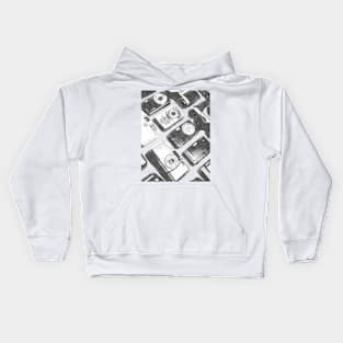 Vintage Cameras Kids Hoodie